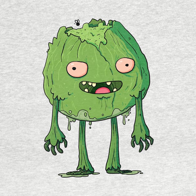 Stinky Cabbage Monster by striffle